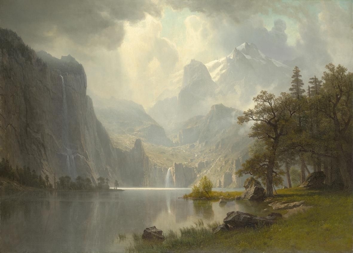 Psalms 121 1 2 Bierstadt