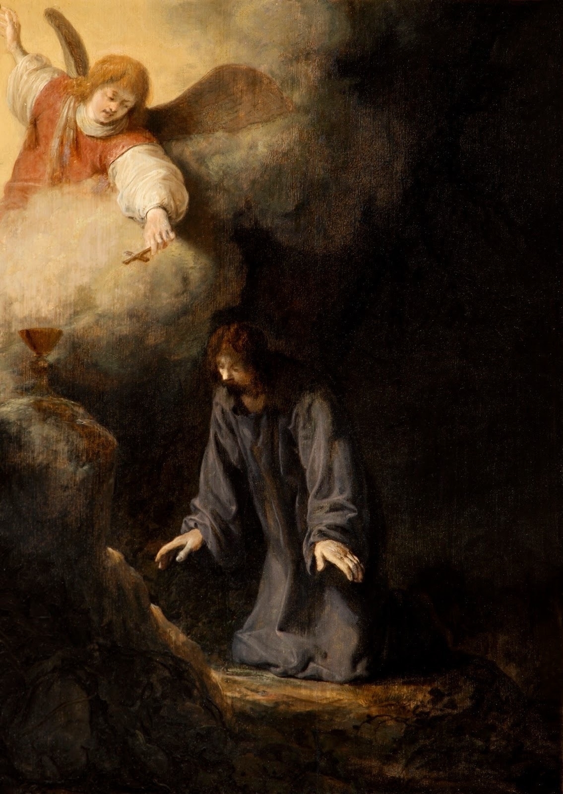 Luke 22 43 44 de Bray