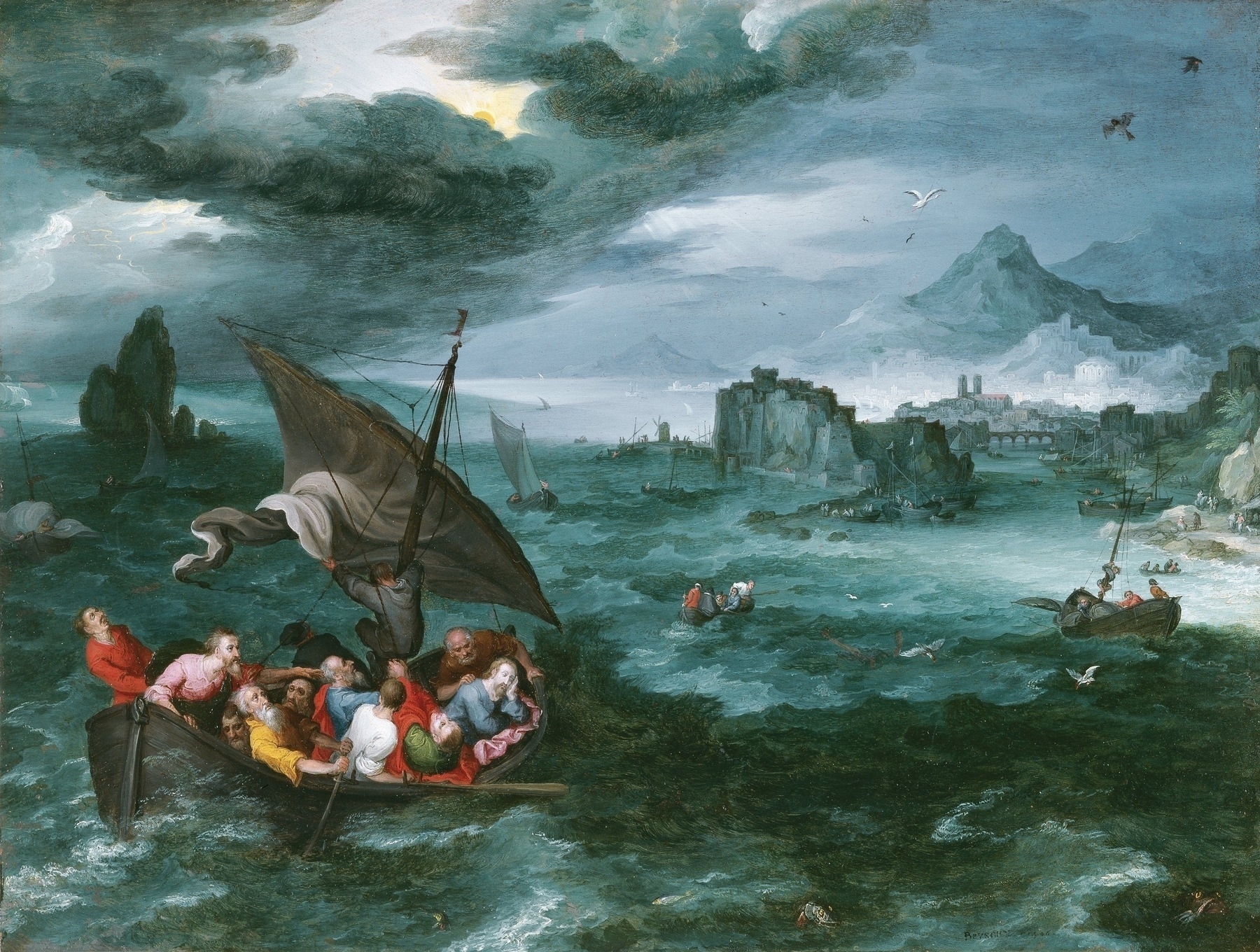 Psalm 107 28 30 Brueghel